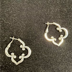 Brighton swirl loop earring